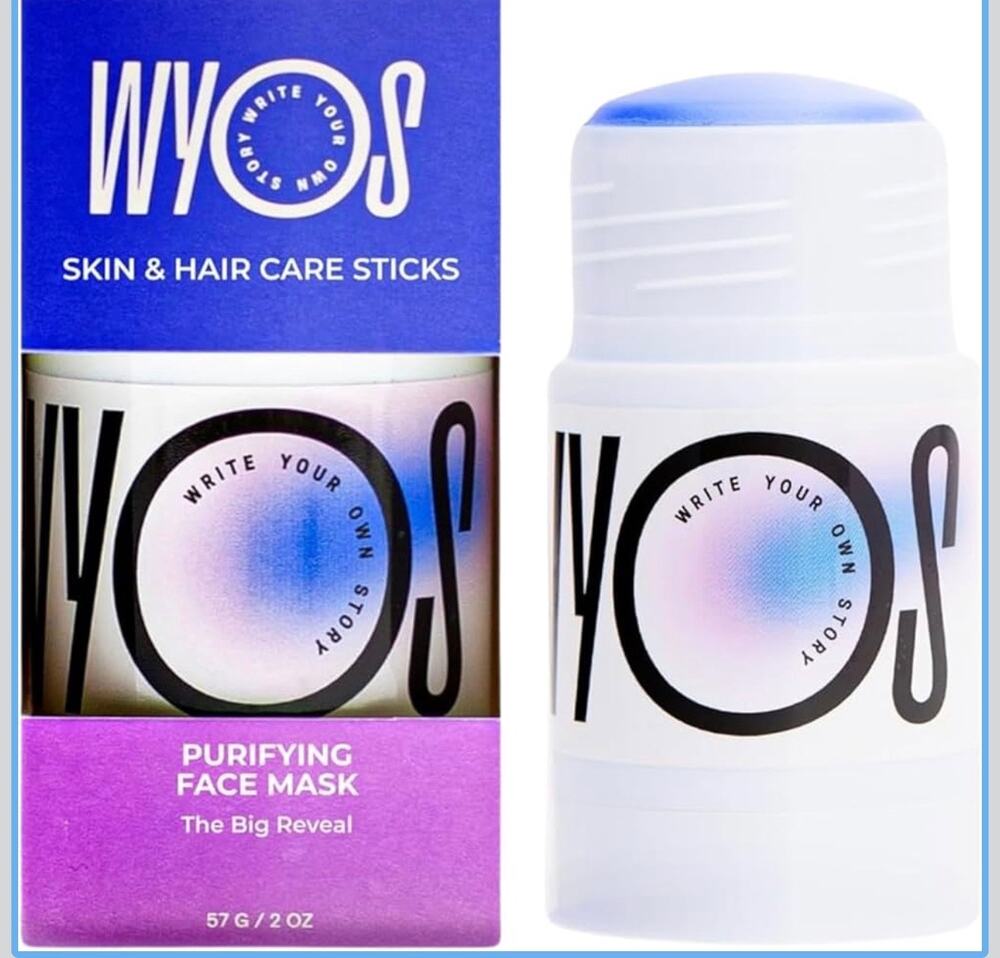New WYOS purifying face mask vegan made in Italy
